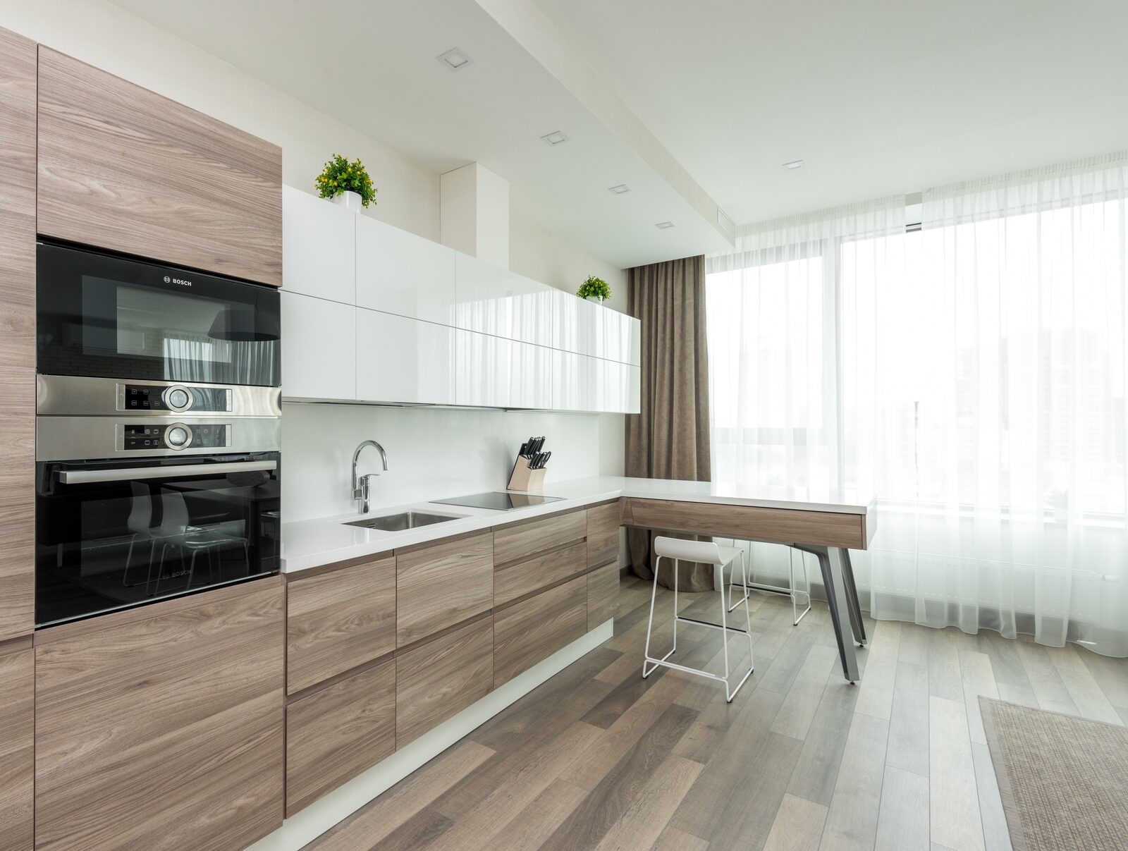 Traditional kitchen with appliances — HOMADE Kajang