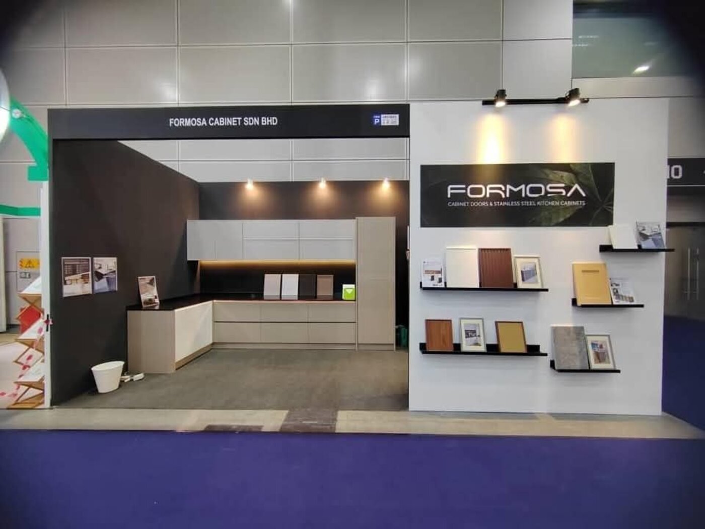 FORMOSA cabinet door panels & stainless steel kitchen cabinets — trade supply, HOMADE Kajang